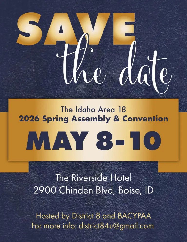 Idaho Area 18 Spring Assembly & Convention