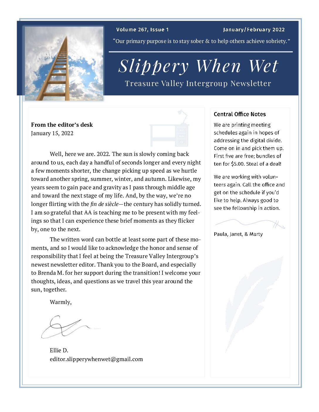 January–February 2022 Newsletter