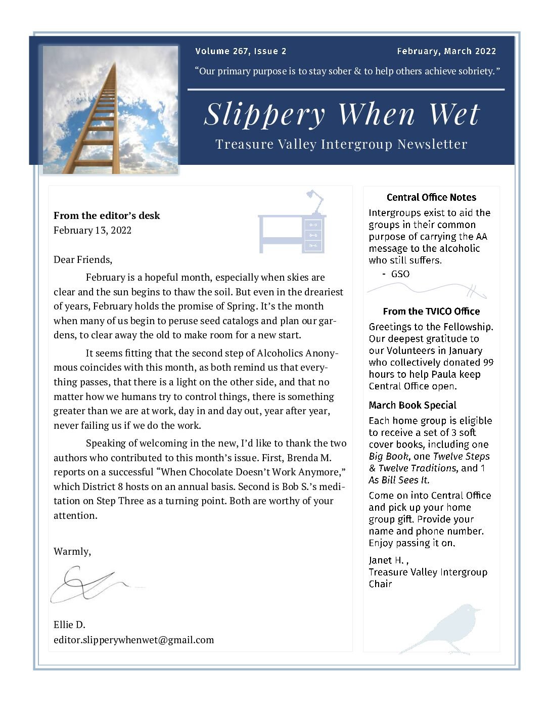 February–March 2022 Newsletter