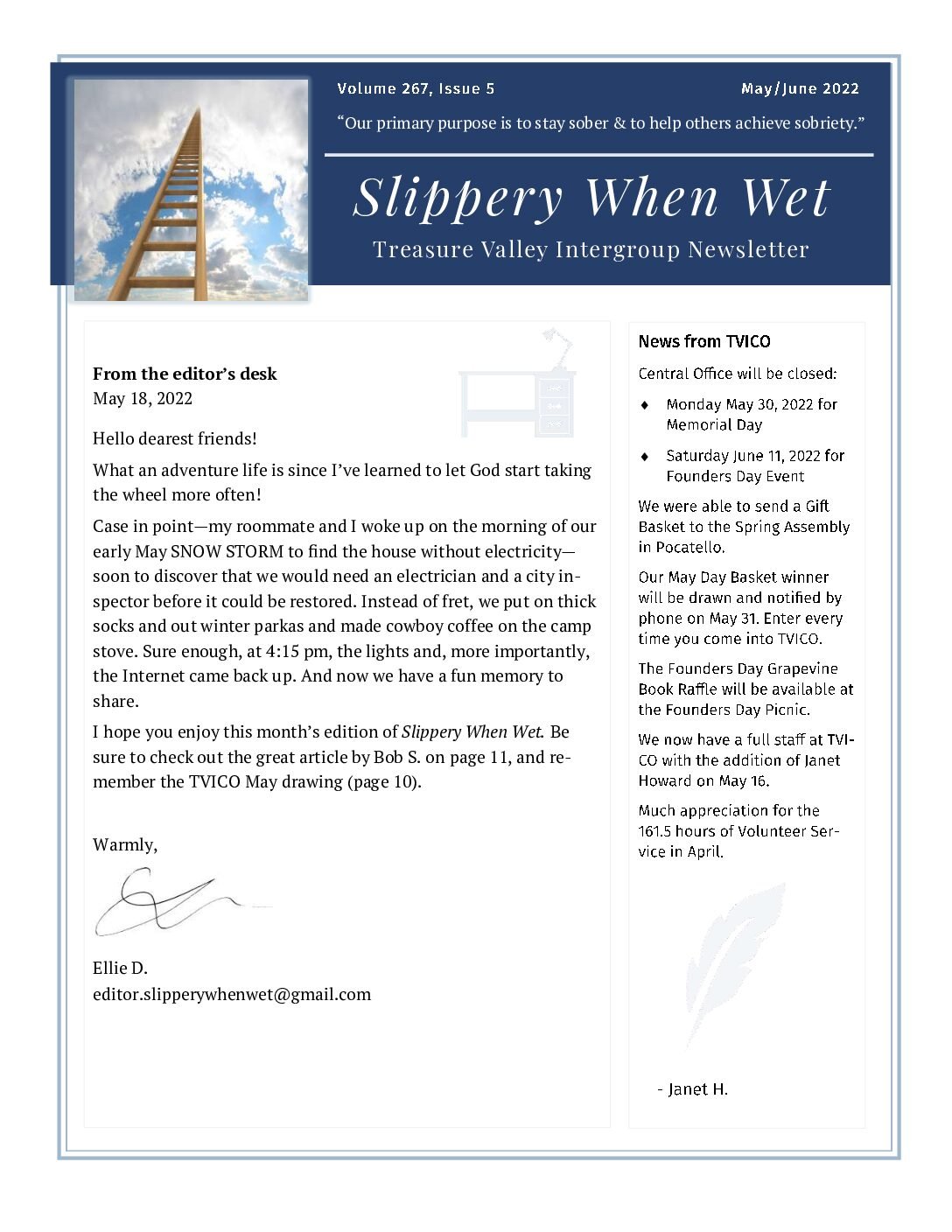May–June 2022 Newsletter