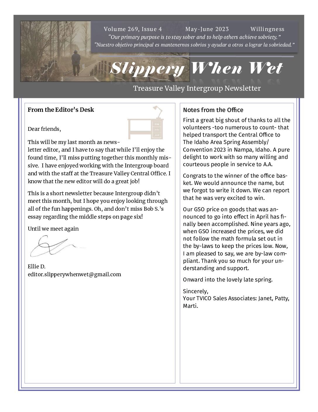 May–June 2023 Newsletter