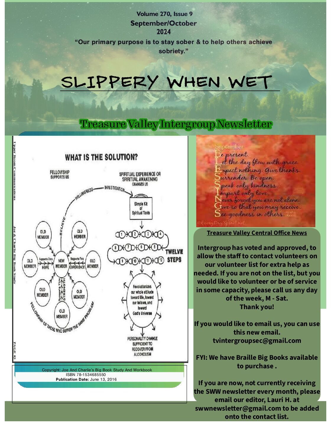 September–October 2024 Newsletter