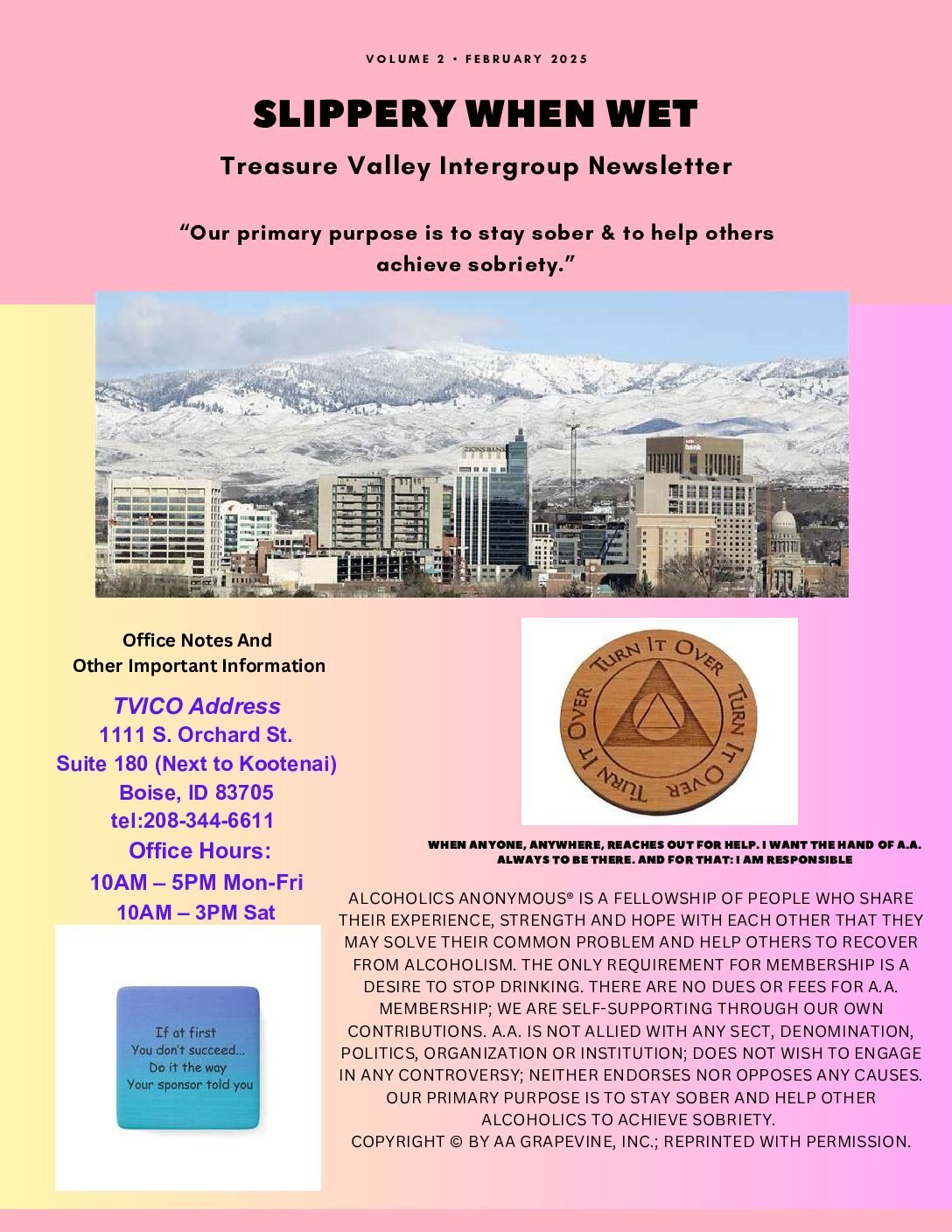 February 2025 Newsletter